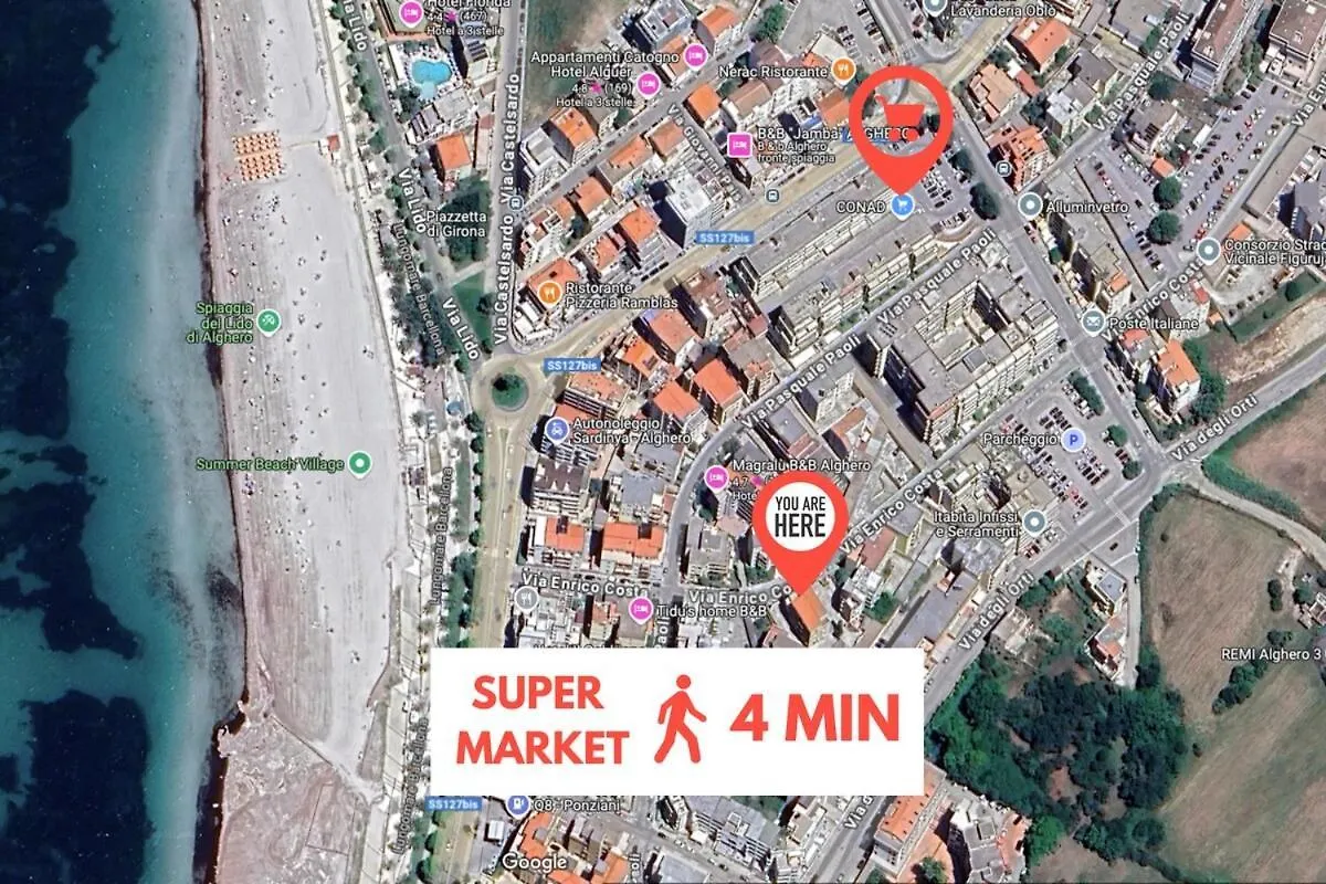 Il Tuo Rifugio A Un Passo Dal Mare - Coral Home Alghero Apartment